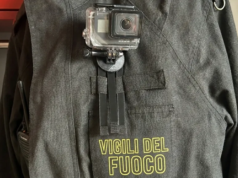 Gopro per nomex VVF - vigili  del fuoco