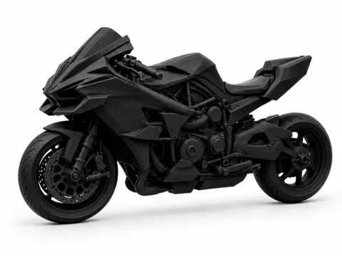 Letrero o emblema decorativo: Kawasaki Ninja H2R Motorcycle — referencia de MakerWorld