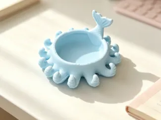 Variant sea monster storage tray