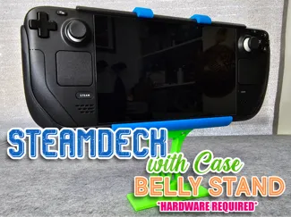 NEW - Steam Deck with Case - Belly Stand