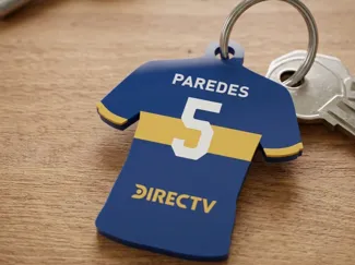 Llavero camiseta de Boca Juniors - Leandro Paredes