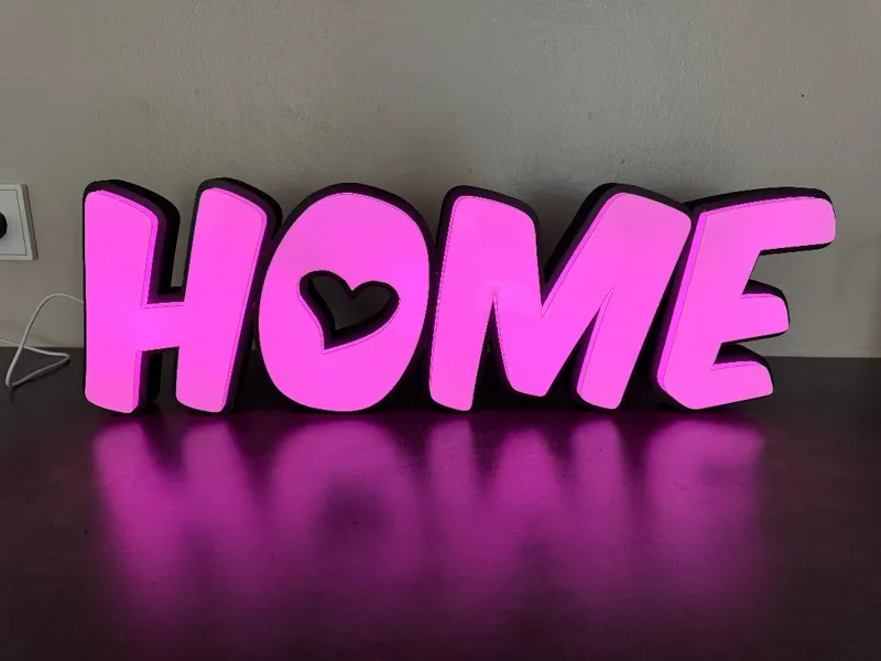LED Leuchtschild