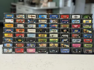 Gameboy Color Gameboy Advance 32 Games slot holder