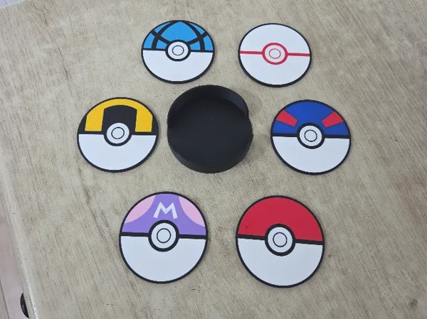 Dessous de verre Pokéball