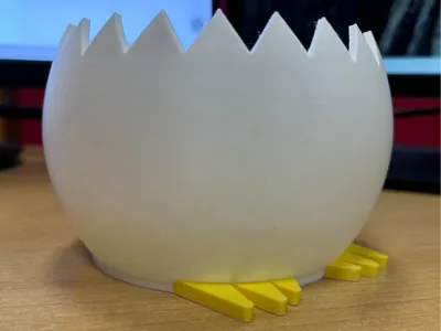 Egg flower pot