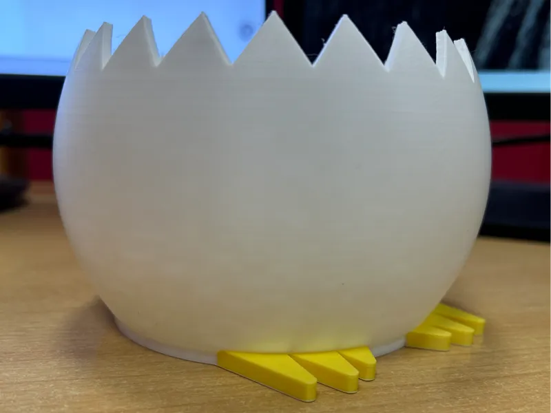 Egg flower pot