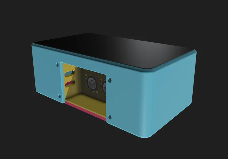 Raspberry Pi + XLR Streamer with 7" Touchscreen