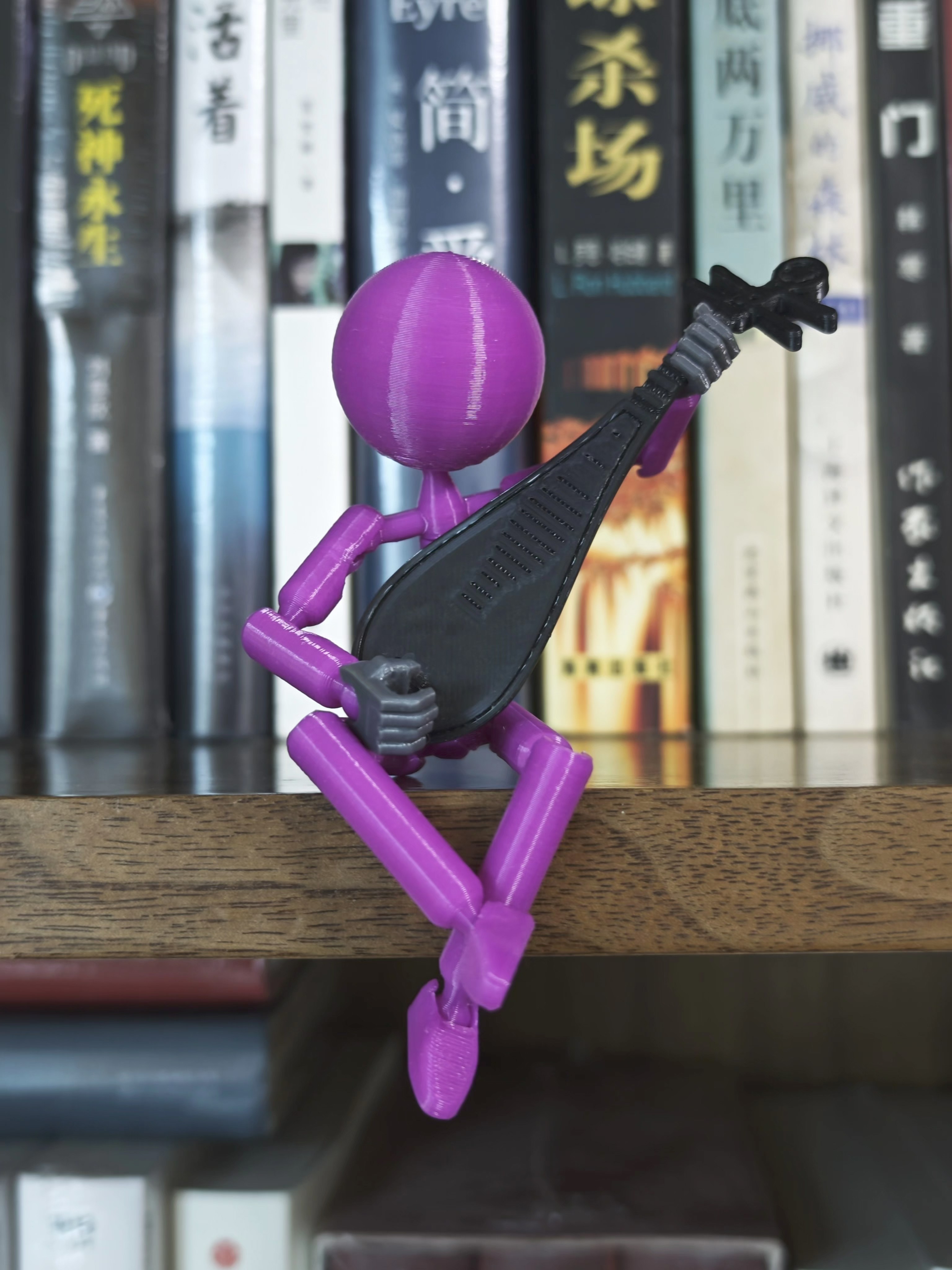 Miniatura 1 do modelo 3D 超可动火柴人（兼容DUMMY 13 手型和武器等）本体+偃月刀+中国大鼓