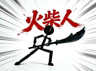 超可动火柴人(兼容DUMMY 13 手型和武器等)本体+偃月刀+中国大鼓