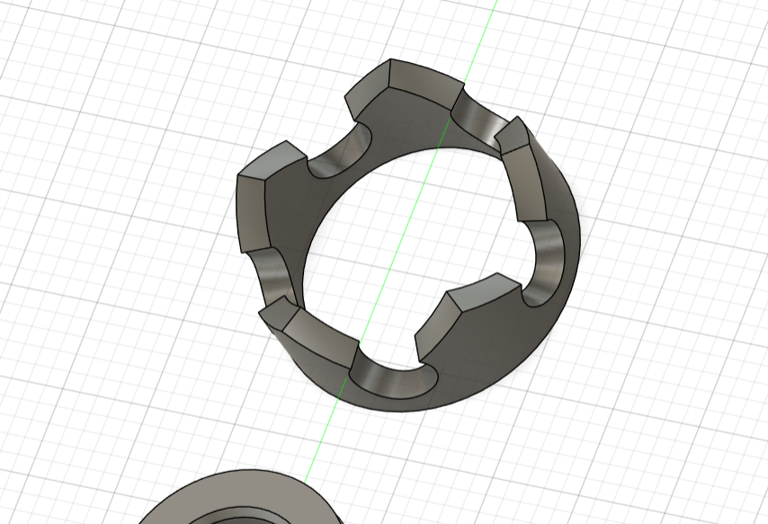 Miniatura 2 do modelo 3D 完全参数化定制滚珠轴承，默认为608ZZ