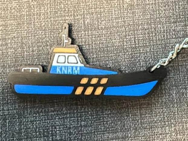 Rescue Boat Keychain – Arie Visser Class (KNRM)