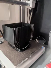 PETG - floating on PLA - Large Version