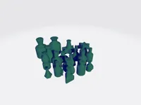 Lot de fioles de potions miniatures — photo 2