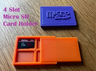 Travel Size Micro SD Card Case