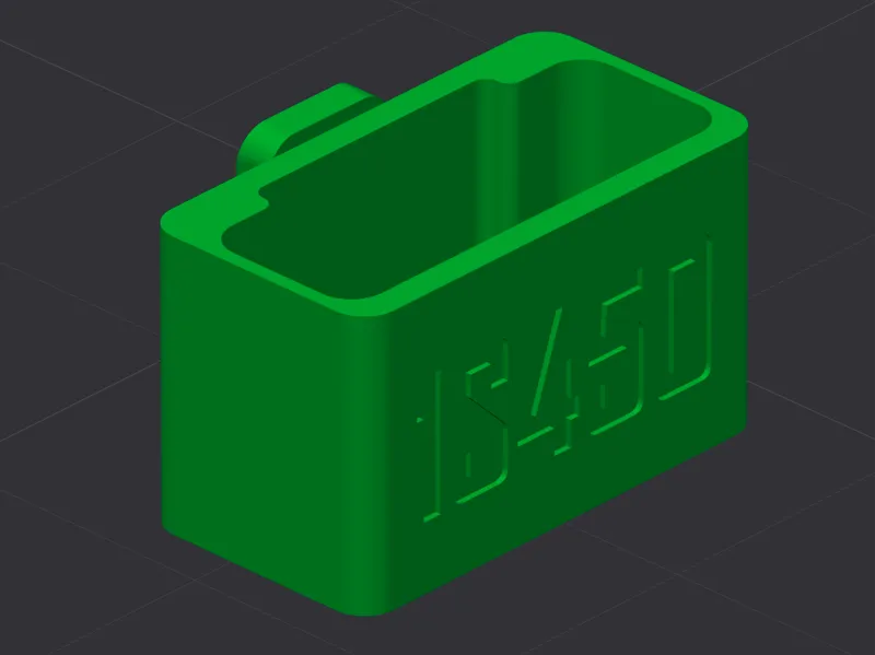 Flywoo Firefly O4 Wide Battery holder - 1S 450mah