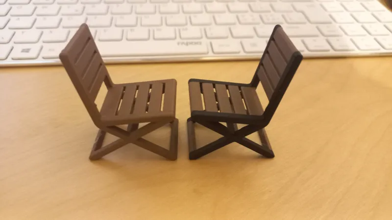Simple chair for a doll house