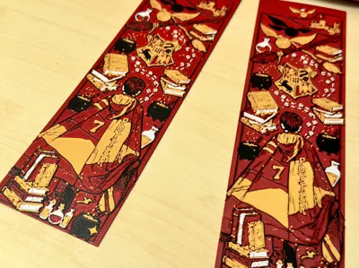 Harry Potter Bookmark (HueForge) - Quidditch Robe