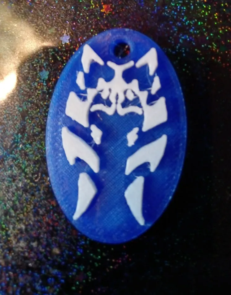Earrings Ashoka Star Wars view 4