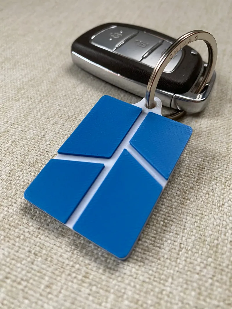 Double Sided Key chain