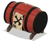 Powder Barrel with End Rivets Added