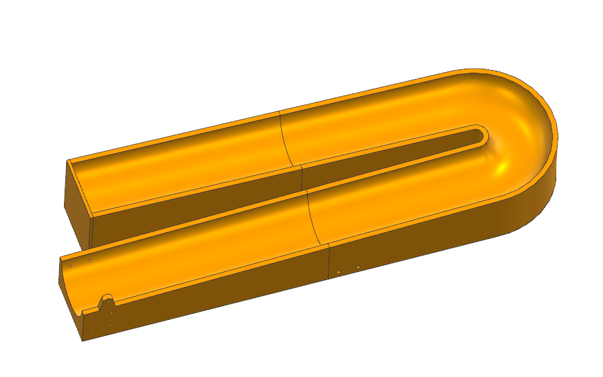 Miniatura 2 do modelo 3D 台球五分点摆球器