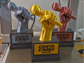 Karaoke trophy music, Troféu Karaokê musical