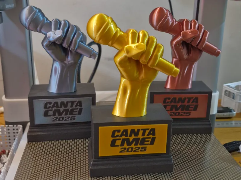 Karaoke trophy music, Troféu Karaokê musical