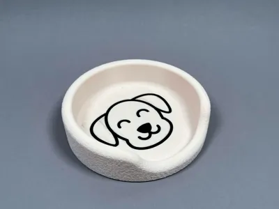 Dog feeding bowl (2 Versions)