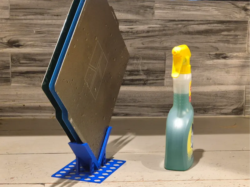 Build plate Wash & Storage Stand