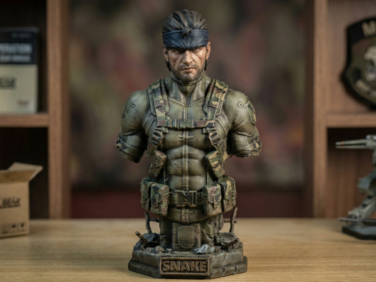 Solid Snake - Legendary Soldier Bust 