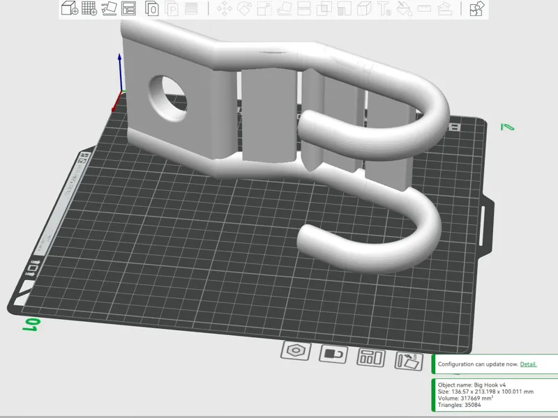 Bike Hook for Ceiling Hanger ( 136 x 213 x 100 )