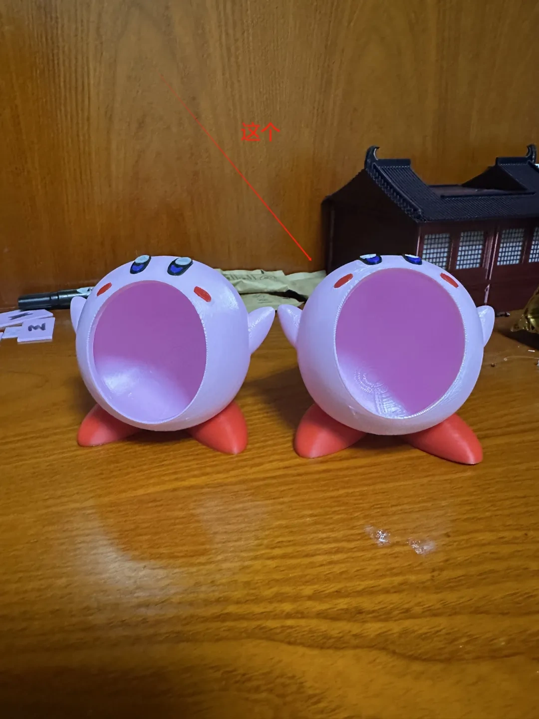Miniatura 7 do modelo 3D 星之卡比 | 桌面收纳盒 | NO AMS/胶水 | 星のカービィ，Kirby