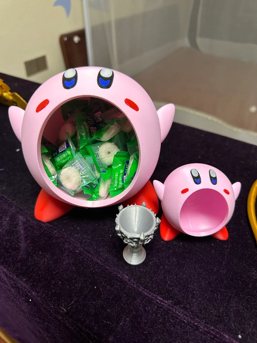 Miniatura 6 do modelo 3D 星之卡比 | 桌面收纳盒 | NO AMS/胶水 | 星のカービィ，Kirby
