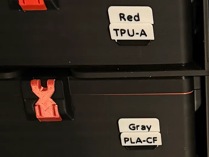 Filament Swatch with Label