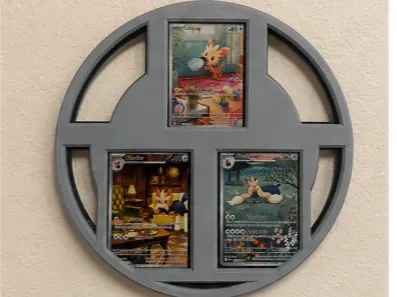 3-Card Display Frame for Pokémon Cards
