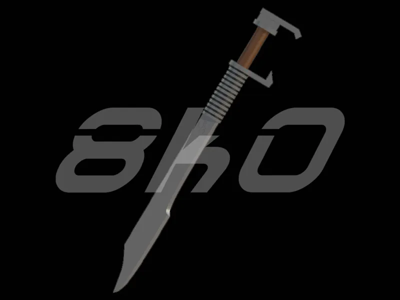 Mandalorian Beskar Sword