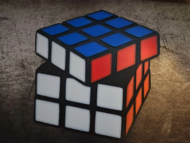 Rubik's cube art