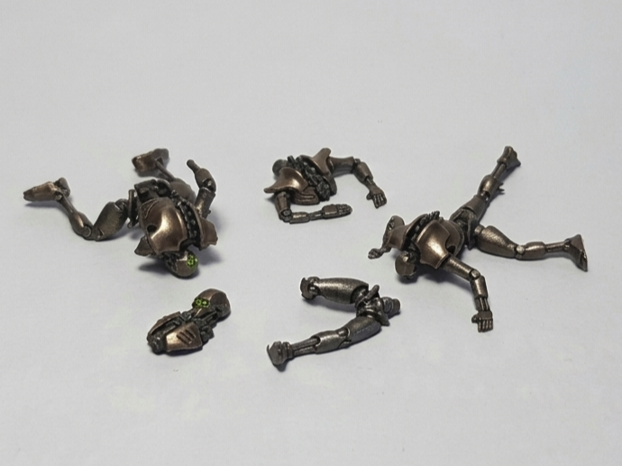 Grimdark Space Necro Warriors Casualties - 1