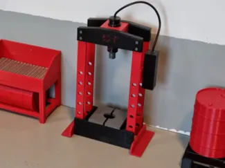 Hydraulic press Bruder 1:16