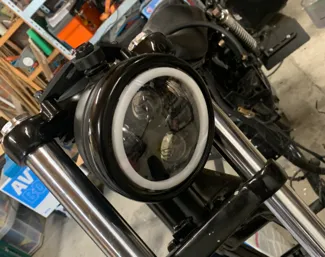 Sportster headlight bracket 