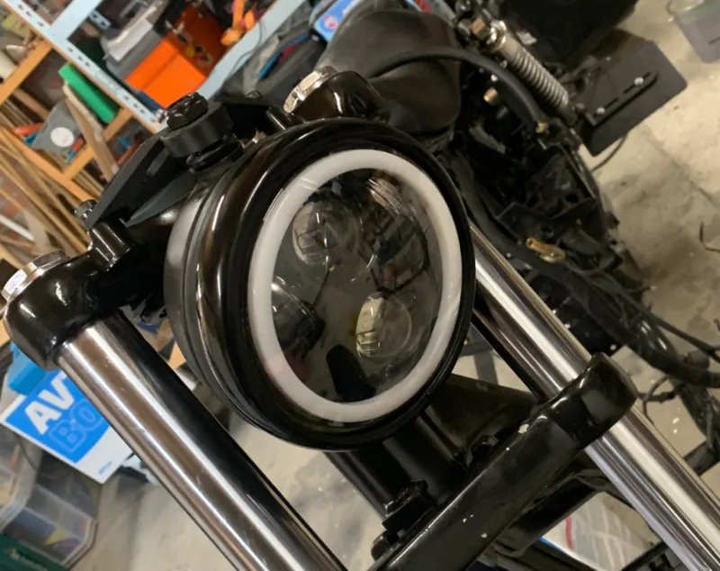 Sportster headlight bracket 