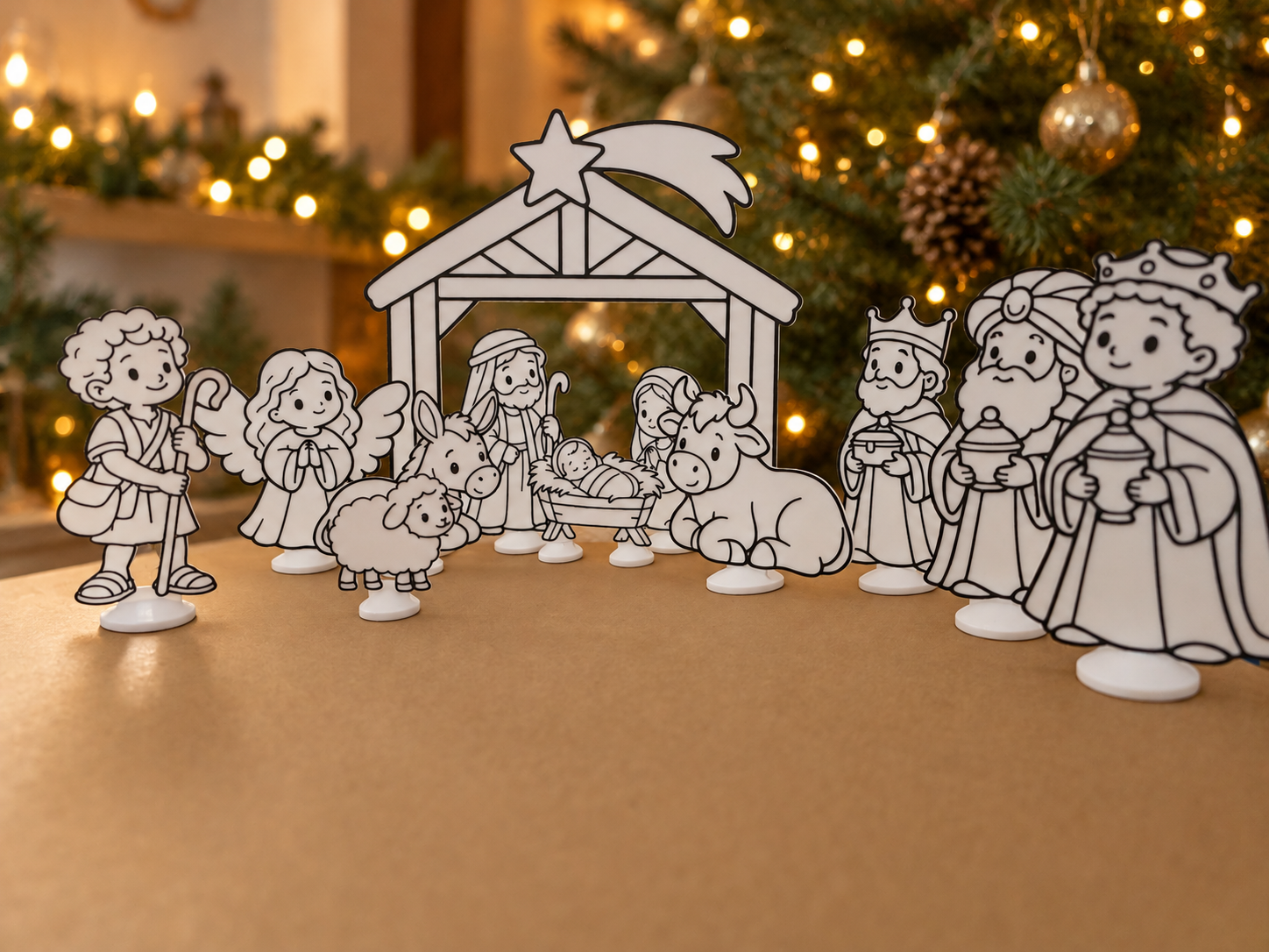 Nativity Coloring Set - 1