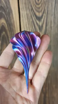 Décoration de sapin 110 x 47 mm (nonagonale, 9 côtés) — photo 2