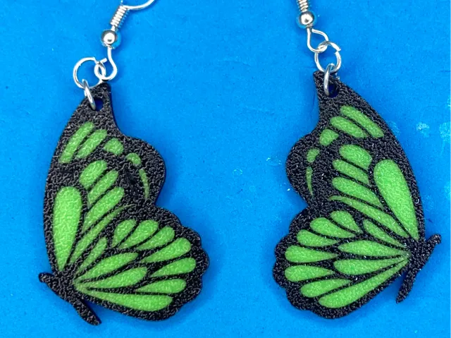 Butterfly earrings / Pendientes Mariposa