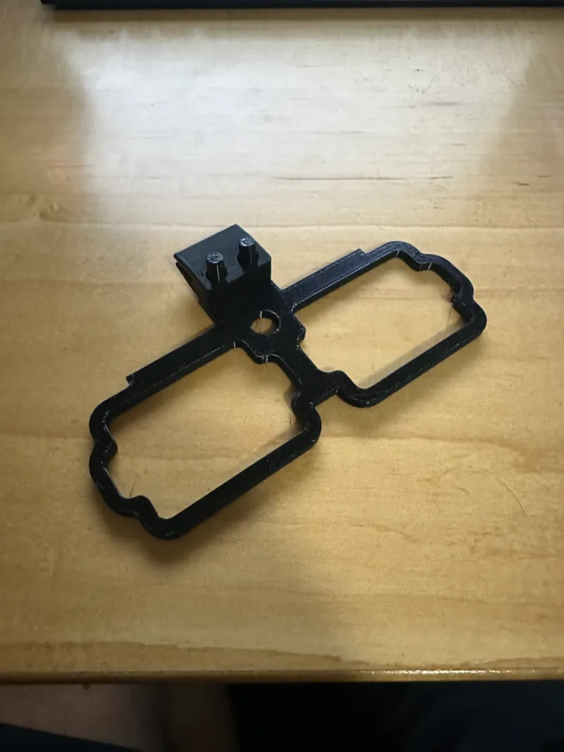 Double dipping sauce holder