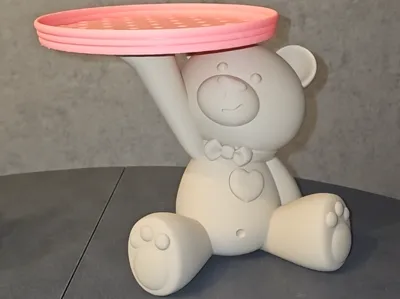 Teddy and his tray