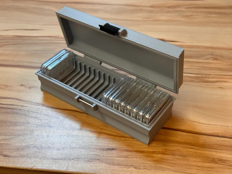Münzbox für 20x 1OZ Dragon Rectangle
