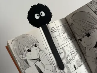 Susuwatari Totoro Bookmark – Ghibli Forest Spirit