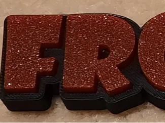 Customizable LED Desk Sign
