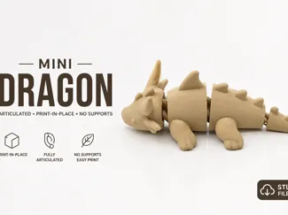 Mini Articulated Dragon